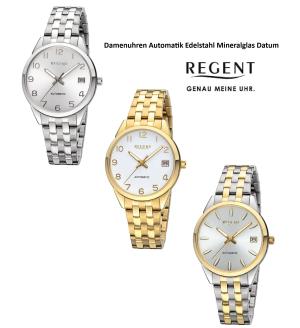Automatik Damenuhren Regent F1663
